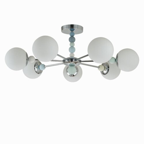 Люстра потолочная «LUMION» 6525/7C, серия: SUNDAY (крепление на планке). Фото 1.