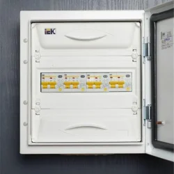 Выключатель автоматический дифференциального тока 2п C 25А 30мА тип AC 4.5кА АД-12 KARAT IEK MAD10-2-025-C-030