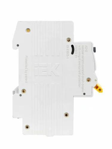 Выключатель автоматический дифференциального тока 2п C 25А 30мА тип AC 4.5кА АД-12 KARAT IEK MAD10-2-025-C-030 - фото 5