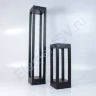 Уличный светильник столбик JH-BD-B18 DHL38 (220V, 7W, черный корпус, 600mm, IP65, warm white) - фото.