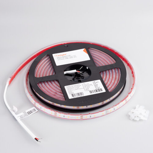 Светодиодная лента герметичная RTW-PFS-A60-11mm 12V White6000 (4.8 W/m, IP68, 2835, 5m) (Arlight) - фото 3