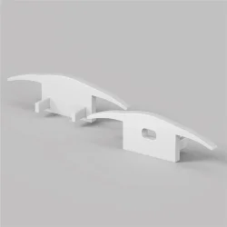 Комплект заглушек (для профиля ALM-3710-S-2M) 2 шт. 642085 (Белый)