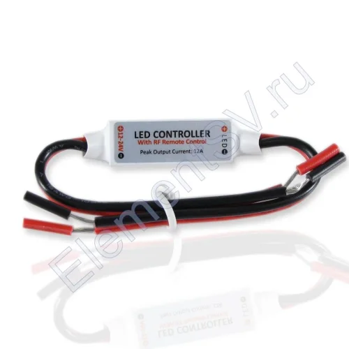 Диммер mini RF со строб-эффектом Р81 (5-24V, 60-288W) - фото 3.
