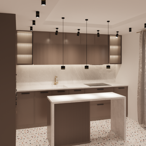 Светильник WOLTA WSL-GU10/18BG-2 под лампу GU10 Черный / золотой NIMB - фото 3.