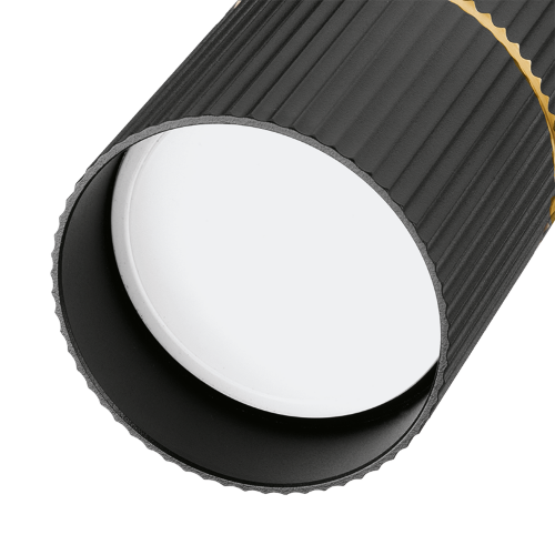 Светильник WOLTA WSL-GU10/18BG-2 под лампу GU10 Черный / золотой NIMB - фото 7.