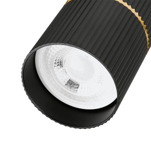 Светильник WOLTA WSL-GU10/18BG-2 под лампу GU10 Черный / золотой NIMB - фото 8.