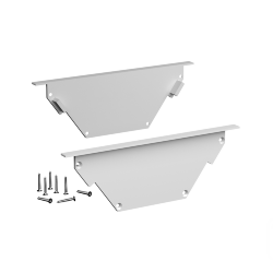Заглушки для профиля LINE 10040 IN ral9003