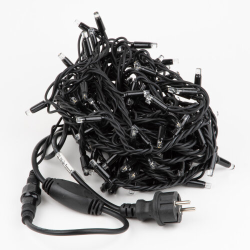 ULD-S1000-120-TBK BLUE-WHITE IP67 Гирлянда светодиодная с эффектом мерцания, 10м, Соединяемая, 120 светодиодов, Синий и белый свет, Провод черный - фото 13