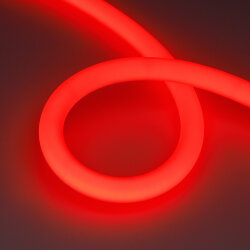 Светодиодная лента герметичная MOONLIGHT-BLACK-SIDE-G280-D25mm 24V RGB 360deg (14.4 W/m, IP65, 3m, wire x1) (Arlight, Вывод боковой, 3 года)