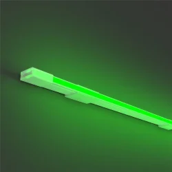 Гибкий неон 10x4 24В 9,6 Вт/м Green IP67 5м (Белый)