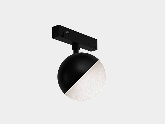 Светильник-шар металл+стекло, серия SY-LINK, Черный, 10Вт, IP20, Нейтральный белый (4000К), SY-LINK-SFBL-10-NW. Фото 2