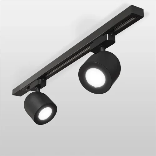 Трековый светильник для однофазного шинопровода Ogma GU10 черный MRL 1005 - фото 2