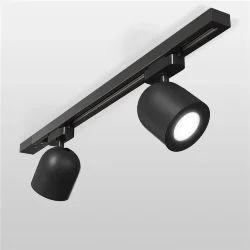 Трековый светильник для однофазного шинопровода Ogma GU10 черный MRL 1005 (047372)