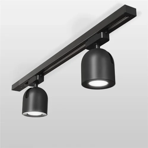 Трековый светильник для однофазного шинопровода Ogma GU10 черный MRL 1005 - фото 4