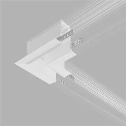 Slim Magnetic Коннектор угловой для встраиваемого шинопровода белый 85092/11 85092/11 (062193)