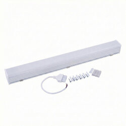 ULO-N10A-40W-4000K-L120 IP40 WHITE Светильник линейный светодиодный подвесной, Прямой, 120см, Белый свет 4000K, 4000Лм, Алюминий, Цвет белый, TM Uniel