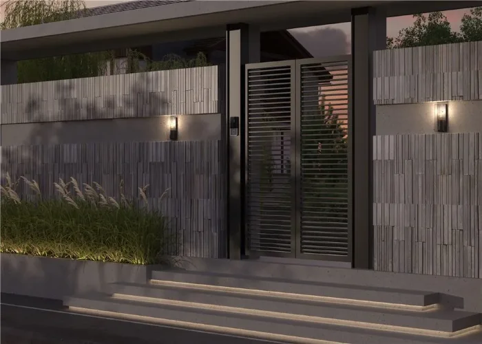 Настенный светильник (бра) Conf E27x1 15Вт IP 65 (Графит) - фото 17