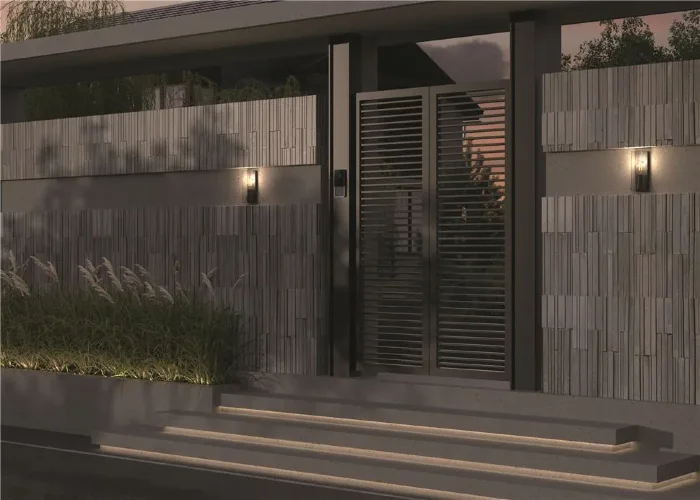 Настенный светильник (бра) Conf E27x1 15Вт IP 65 (Графит) - фото 8