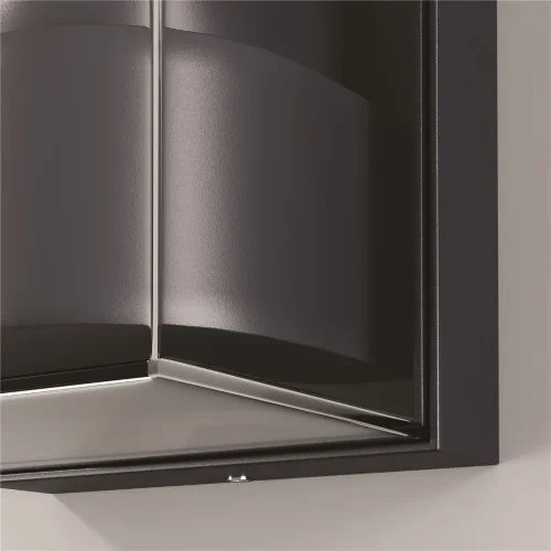 Настенный светильник (бра) Конф / Conf E27x1 15Вт IP 65 (Графит) O450WL-01GF - фото 6