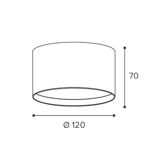 Светильник WOLTA WSL/GX70-01W под лампу GX70 Белый BASIC - фото 2.