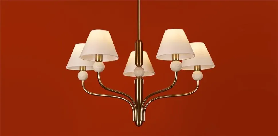 Подвесной светильник Freya FR2058PL-05BS (Латунь) - фото 6