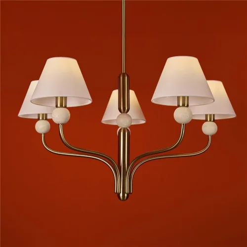 Подвесной светильник Freya FR2058PL-05BS (Латунь) - фото 8