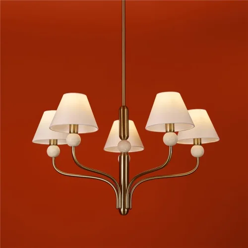 Подвесной светильник Freya FR2058PL-05BS (Латунь) - фото 10