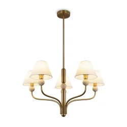 Подвесной светильник Freya FR2058PL-05BS (Платина)