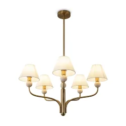 Подвесной светильник Freya FR2058PL-05BS (Платина)