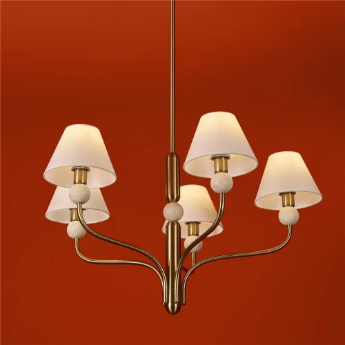 Подвесной светильник Freya FR2058PL-05BS (Платина) - фото 7