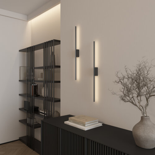 Светильник настенный TRIXRAY, 6.5Вт, 780?мм, 3000К, алюминий, черный. Фото 6