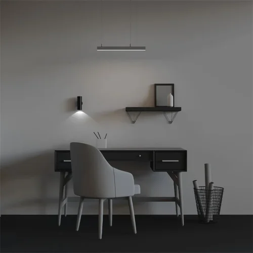 Линейный светильник подвесной 4000K 35x35 10 Вт (Серебро, 500 мм) LL312002 (Серебро) - фото 5