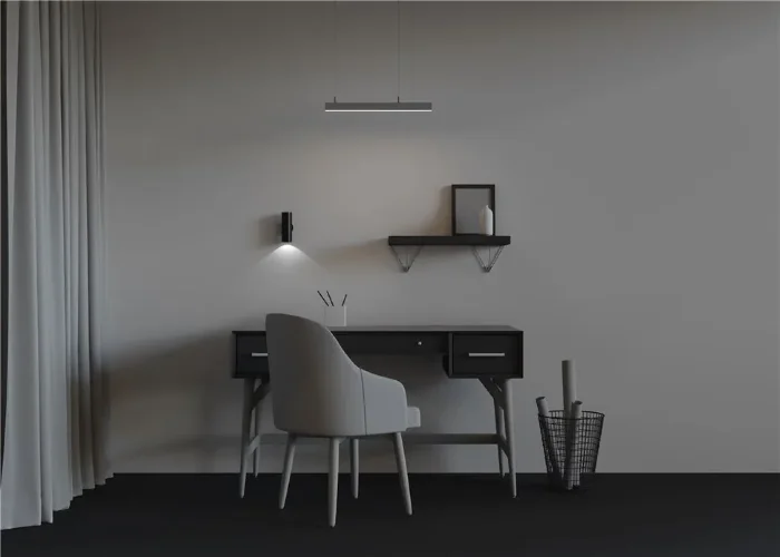 Линейный светильник подвесной 4000K 35x35 10 Вт (Серебро, 500 мм) LL312002 (Серебро) - фото 7