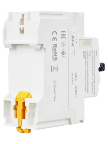 Выключатель дифференциального тока (УЗО) 2п 40А 30мА тип AC ВДТ R10N ARMAT IEK AR-R10N-2-040C030 - фото 3