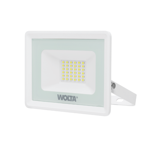 Светодиодный прожектор WOLTA WFL-30W/06W 30Вт 5700К IP65 Белый - фото 1.