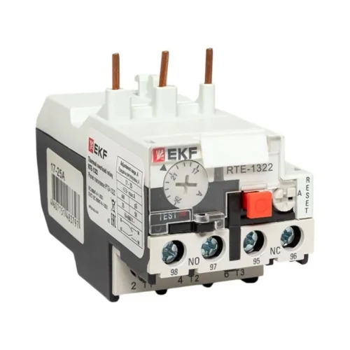Реле тепл. РТЭ 1322 17-25А EKF rel-1322-17-25 - фото