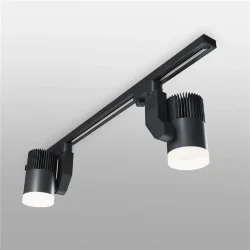Трековый светильник для однофазного шинопровода Accord черный 30W 4200K (1 шт.) LTB37 (043918)