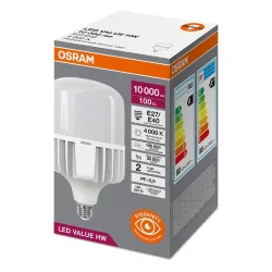 Лампа светодиодная высокой мощности LED HW 80W/6500K(=800W) E27/Е40 170-265V 8000lm - OSRAM