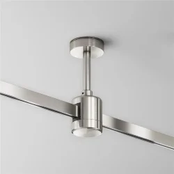 Крепление потолочное Short 78мм с прямым коннектором питания Flarity платина (Платина) TRA156C-IPC1-PT