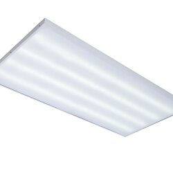 Подвесной офисный светодиодный светильник Армстронг 80 Вт IP54 1195x595x48 мм 6000К Опал