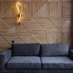 Настенный светильник (бра) Tau 3000К 13Вт (Черный)