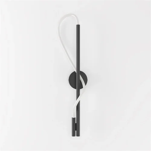 Настенный светильник (бра) Tau 3000К 13Вт (Черный) - фото 7