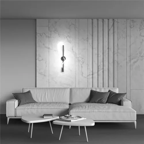 Настенный светильник (бра) Tau 3000К 13Вт (Черный) - фото 8