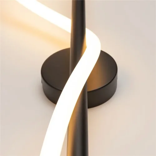 Настенный светильник (бра) Tau 3000К 13Вт (Черный) - фото 12