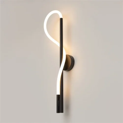 Настенный светильник (бра) Tau 3000К 13Вт (Черный) - фото 13