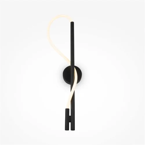 Настенный светильник (бра) Tau 3000К 13Вт (Черный) - фото 17