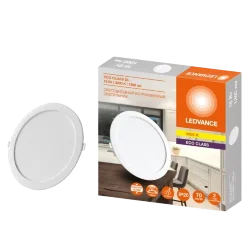 Светильник светодиодный встраиваемый 18W/3000K | D-170 H-28 | DL ECO IP20 D150 | - LEDVANCE