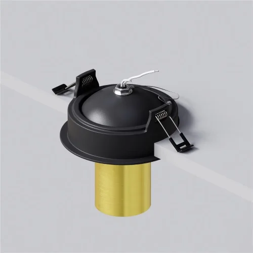 Встраиваемый светильник Focus S GU10 1x10Вт (Черный) - фото 8