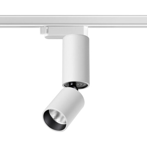 Светильник светодиодный однофазный трехжильный трековый «Novotech» 359318, серия: TUBO. Фото 1.