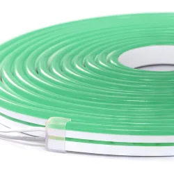 NeonLine ELF PVC интерьерный, боковой изгиб, 12В, IP53, 8мм, 1м, кратность реза 1см, зеленый
